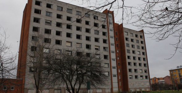 Abandoned Dormitory Building