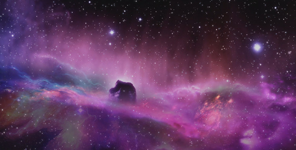 Colorful Space Nebula