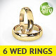 6 Gold Wedding Rings - GraphicRiver Item for Sale