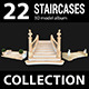 Staircases Collection - 3DOcean Item for Sale