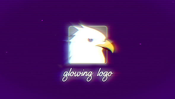 Glowing Logo alt