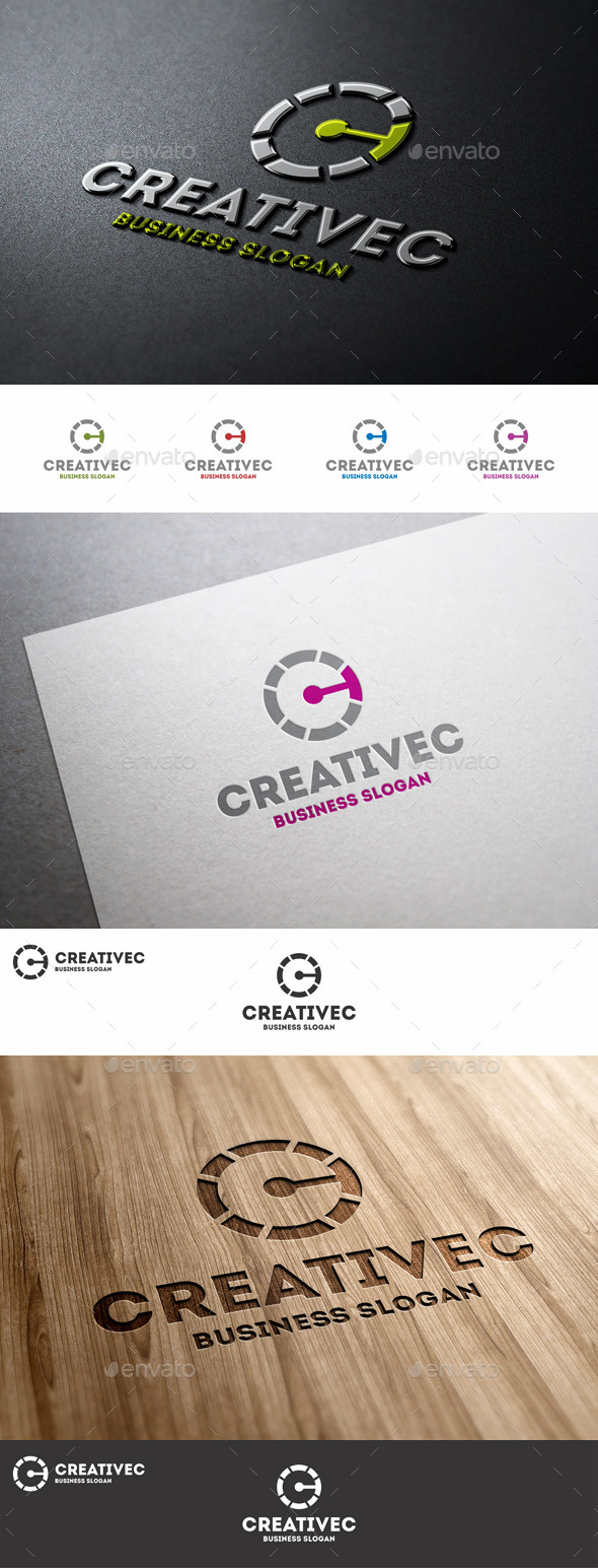 Creative C Letter Logo
