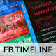 Whatever Party Facebook Timeline Cover - GraphicRiver Item for Sale