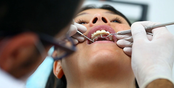 Young Girl in Dentist 2