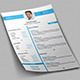 Clean and Minimal Resume Set V-02 - GraphicRiver Item for Sale