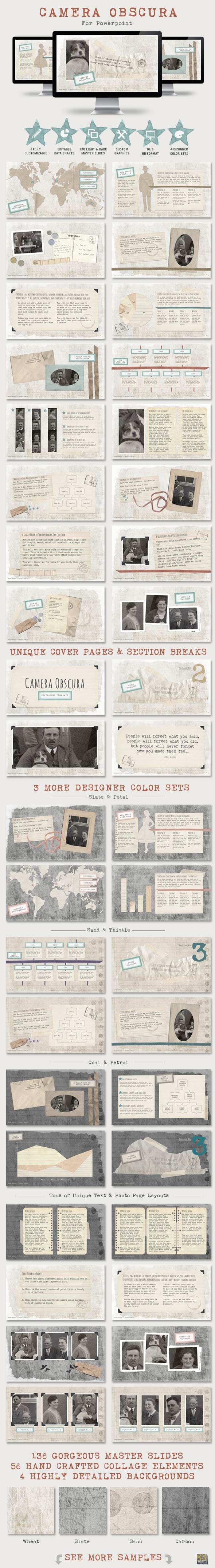 Camera Obscura Powerpoint Presentation Template