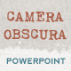 Camera Obscura Powerpoint Presentation Template - GraphicRiver Item for Sale