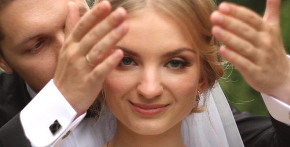 Wedding Couple Hands