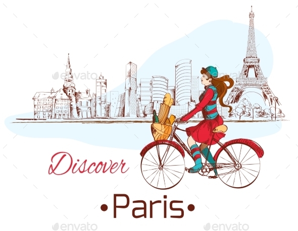 Discover Paris Poster