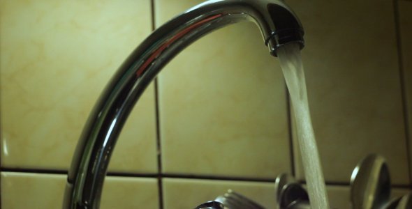 Water Tap in the Kitchen 