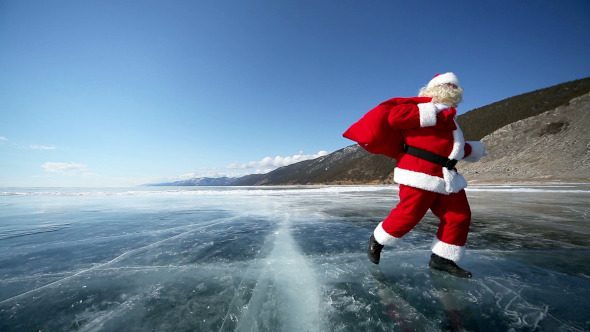 Travel Santa on Lake Baikal 8