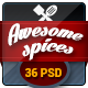 Awesome Spice-One Page Restaurant Theme - ThemeForest Item for Sale