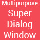 Super Dialog Modal Window - jQuery Plugin - CodeCanyon Item for Sale