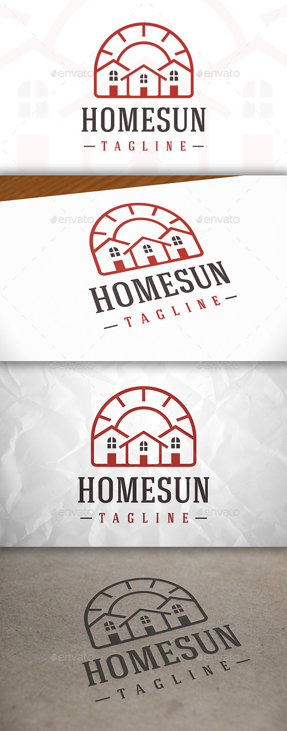 Home Natural Logo Template