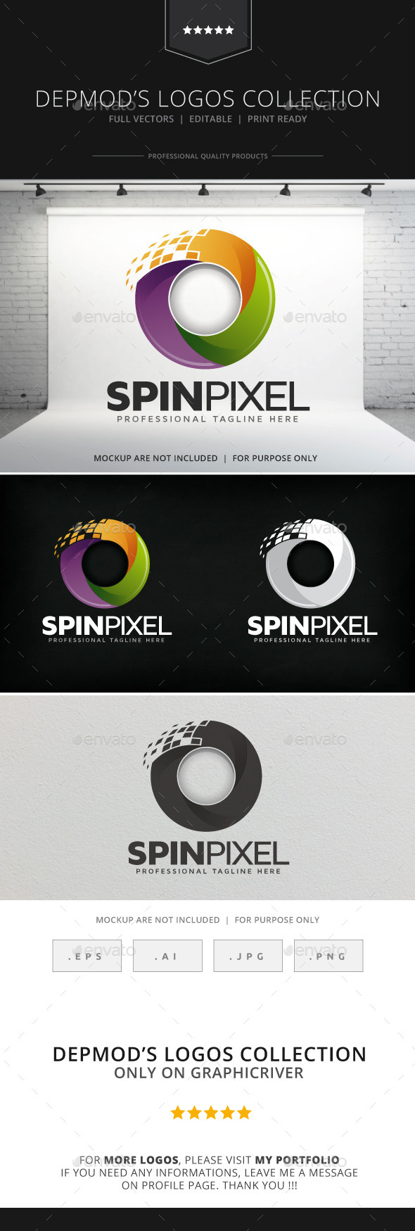 Spin Pixel Logo