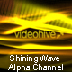 Shining Wave With Alpha Channel - VideoHive Item for Sale