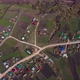 Aerial View of a Ukrainian Village with Rural Lands - VideoHive Item for Sale