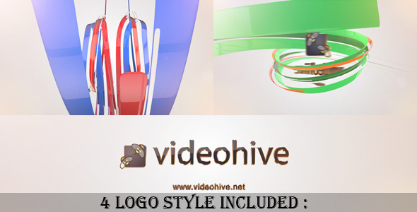 Ribbons Logo Reveal