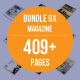 Bundle 9X Magazine Template - GraphicRiver Item for Sale
