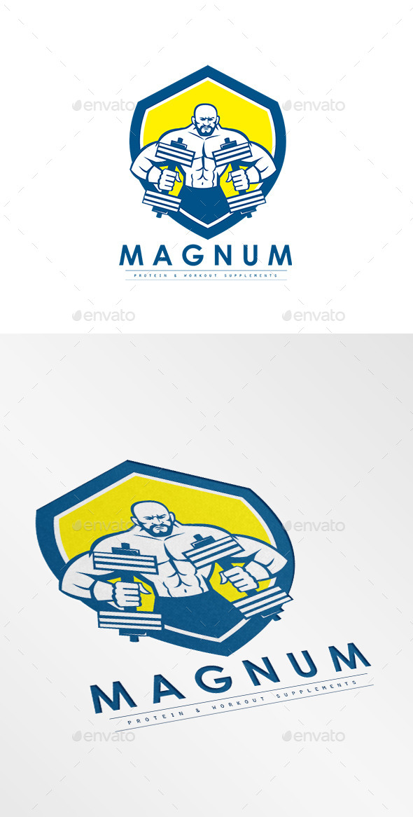 Magnum Protein Supplement Logo