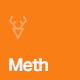 Meth - A Minimal One Page Portfolio Theme - ThemeForest Item for Sale