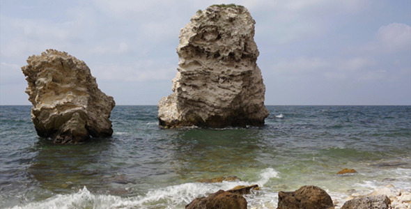 Sea Coast With Stones 17