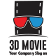 3D Movie Logo - GraphicRiver Item for Sale
