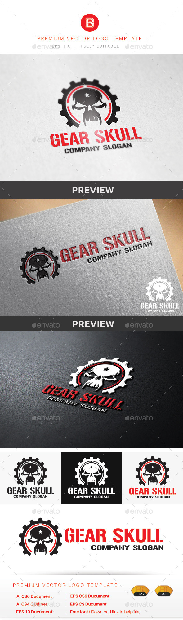 Gear Skull