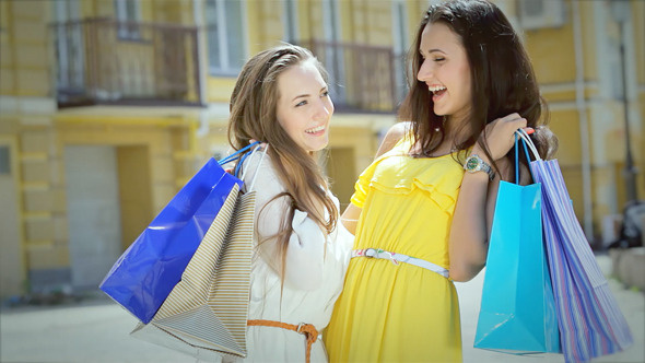 Two Hot Girls Discuss Things Storefront Boutique