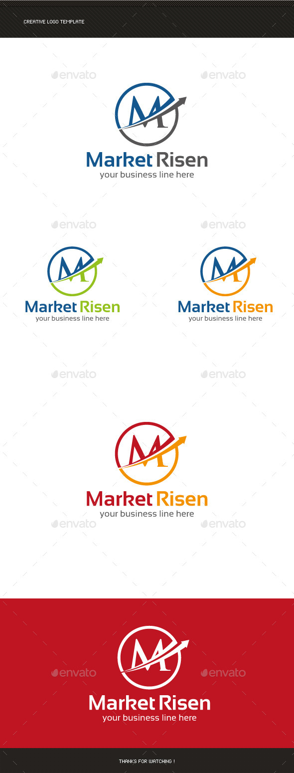 M Letter Marketing Logo