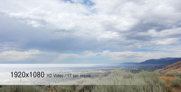 Timelapse Storm Clouds