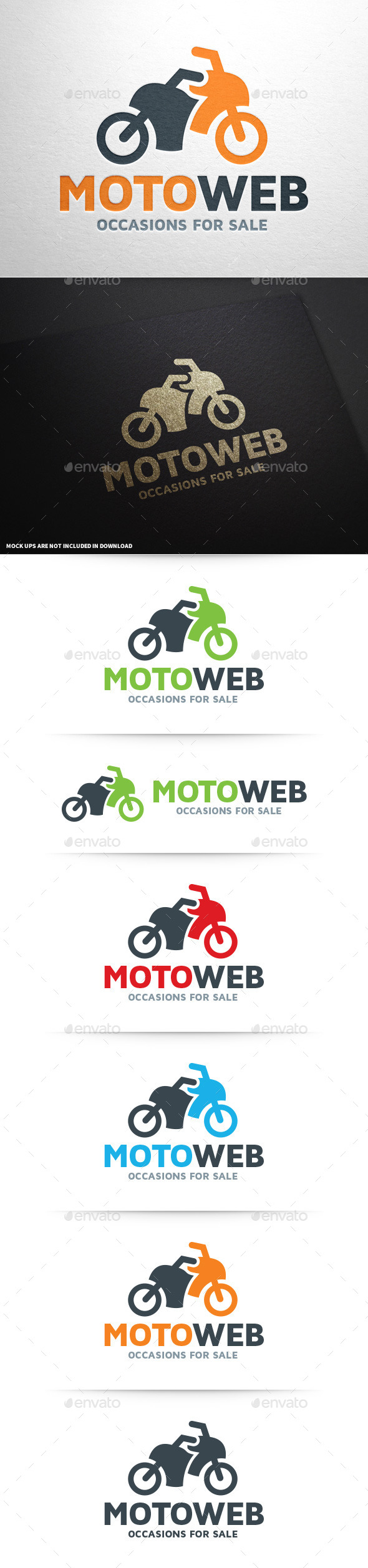 Moto Web Logo Template