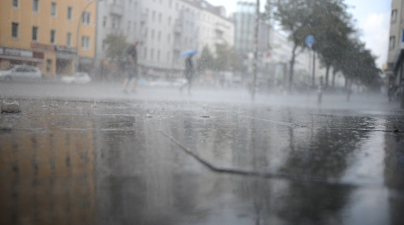 Raining On The Street