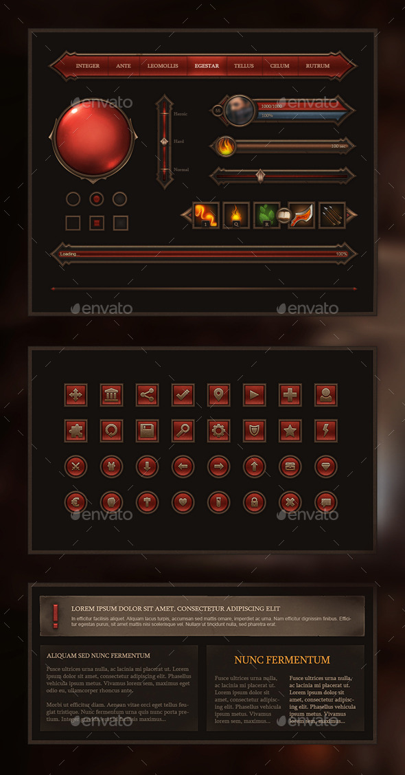 Rpg Graphics Designs Templates From Graphicriver