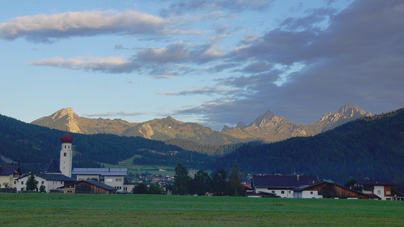 Small Village In Tirol