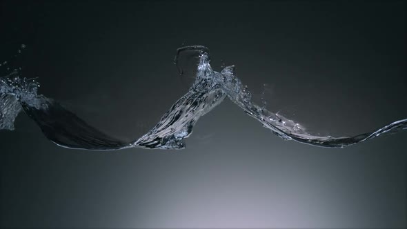 Water surface wave, Slow Motion