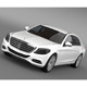Mercedes Benz S 600 Guard W222 2014 - 3DOcean Item for Sale