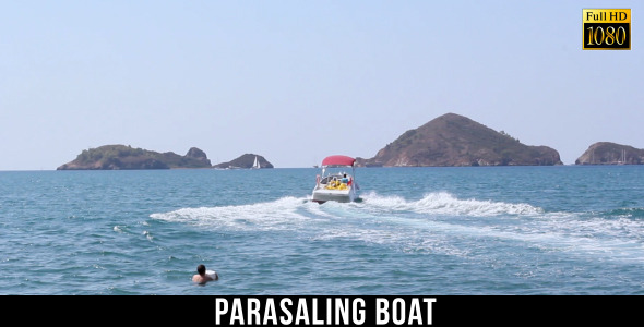 Parasaling Boat