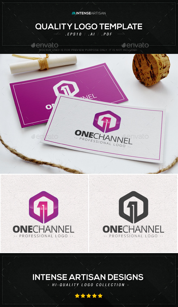 One Channel Logo Template