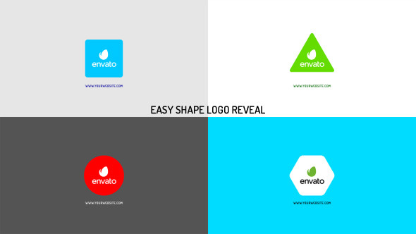 Easy Shape Logo Reveal