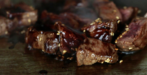 Soy Sauce In Japanese Griddle