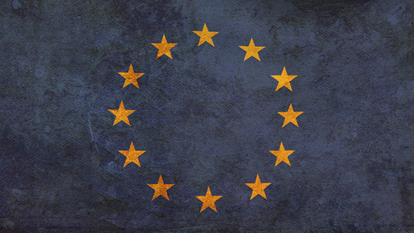 Europe Flag 2 Pack – Grunge and Retro alt