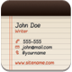 Notepad Iconic Business Card - GraphicRiver Item for Sale