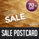 Diamonds Weekend Sale Postcard / Mailer - GraphicRiver Item for Sale
