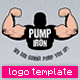 Pump Iron Logo Template - GraphicRiver Item for Sale