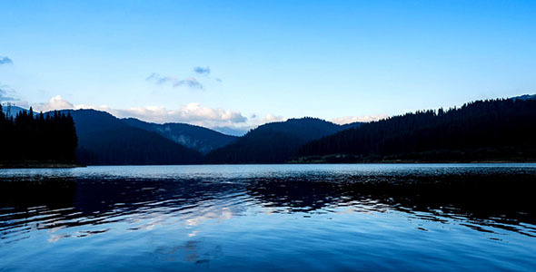 Bolboci Lake In The Evening