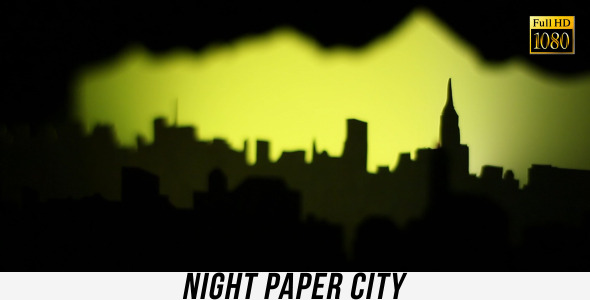 Night Paper City 2