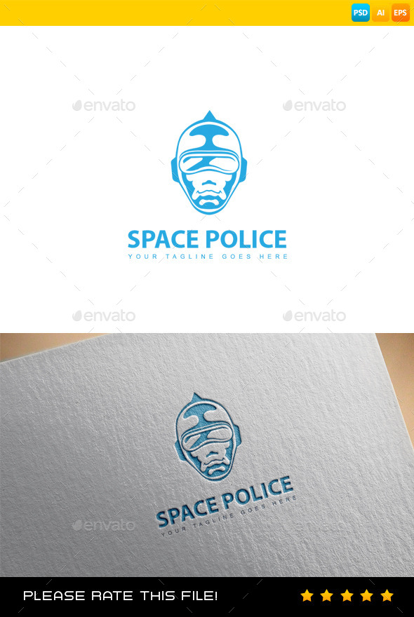 Police Mask Logo