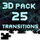 3D Transitions Pack - VideoHive Item for Sale