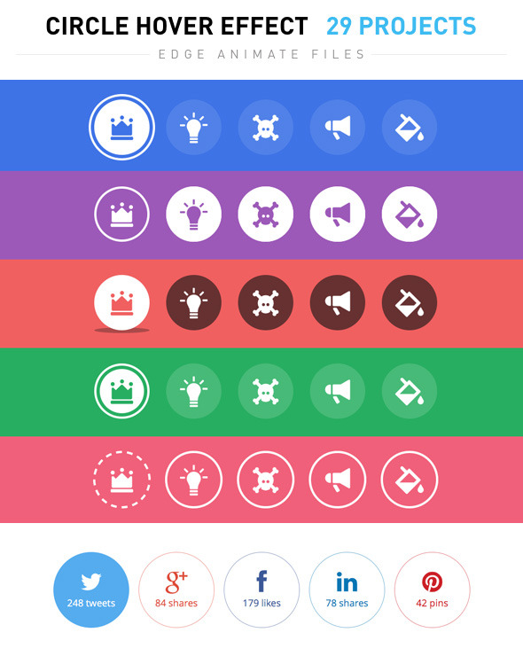 Circle Hover Effects